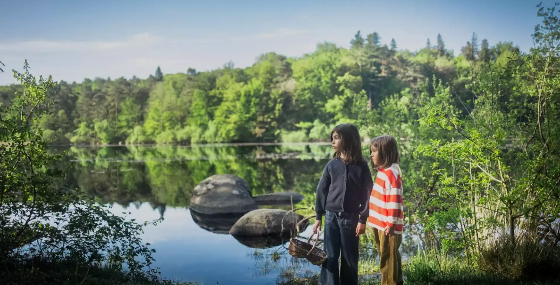 Pause au lac du Merle dans le Sidobre