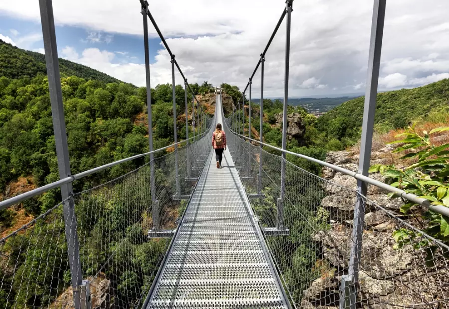 Passerelle de Mazamet - Crédit OT Castres Mazamet