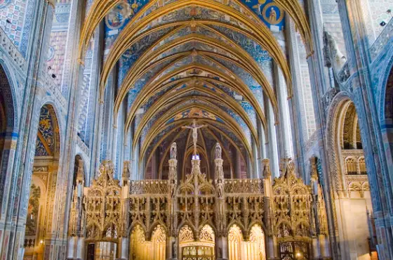 intérieur de la cathédrale d'Albi ©OT Albi